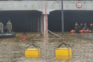 Seven bodies pulled from flooded tunnel in South Korea