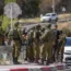 Israeli security forces at the scene of the shooting