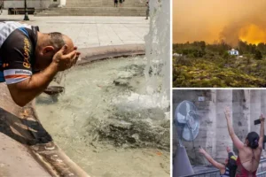 Holidaymakers evacuated from scorching resorts in Europe as ‘hottest day’ approaches – and it could last until August
