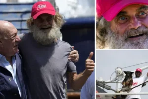 Australian castaway says he ‘chewed sushi’ to survive for months adrift at sea and admits ‘I didn’t think I’d make it’