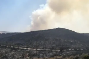 Wildfires rage near Athens as Greece hit by second heatwave