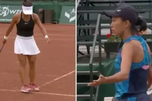 Tennis organisers accuse China of ‘manipulating the world’ after player erases ball mark in ‘new low for sportsmanship’