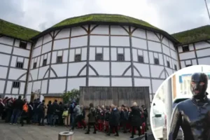 Shakespeare’s Globe allowed gimp-suited theatregoer to attend ‘family-friendly’ play