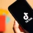 TikTok on a smartphone