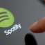 Spotify app on a phone