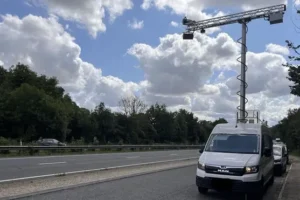 Police use AI camera van to spot drivers using mobile phones