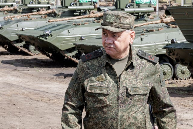 71fb195e47e2482d9fc007a3780f9464 Russian defence minister Sergei Shoigu