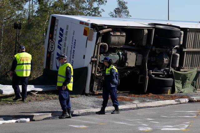 7307011d7b95401c9c6840249819231c APTOPIX Australia Bus Crash