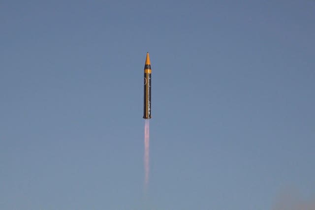 dc5716a74b6345d6914f551d85cacfac The missile being launched