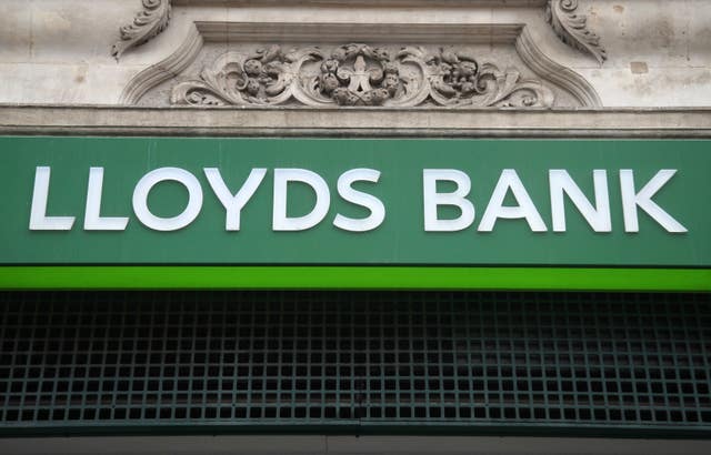A Lloyds Bank branch