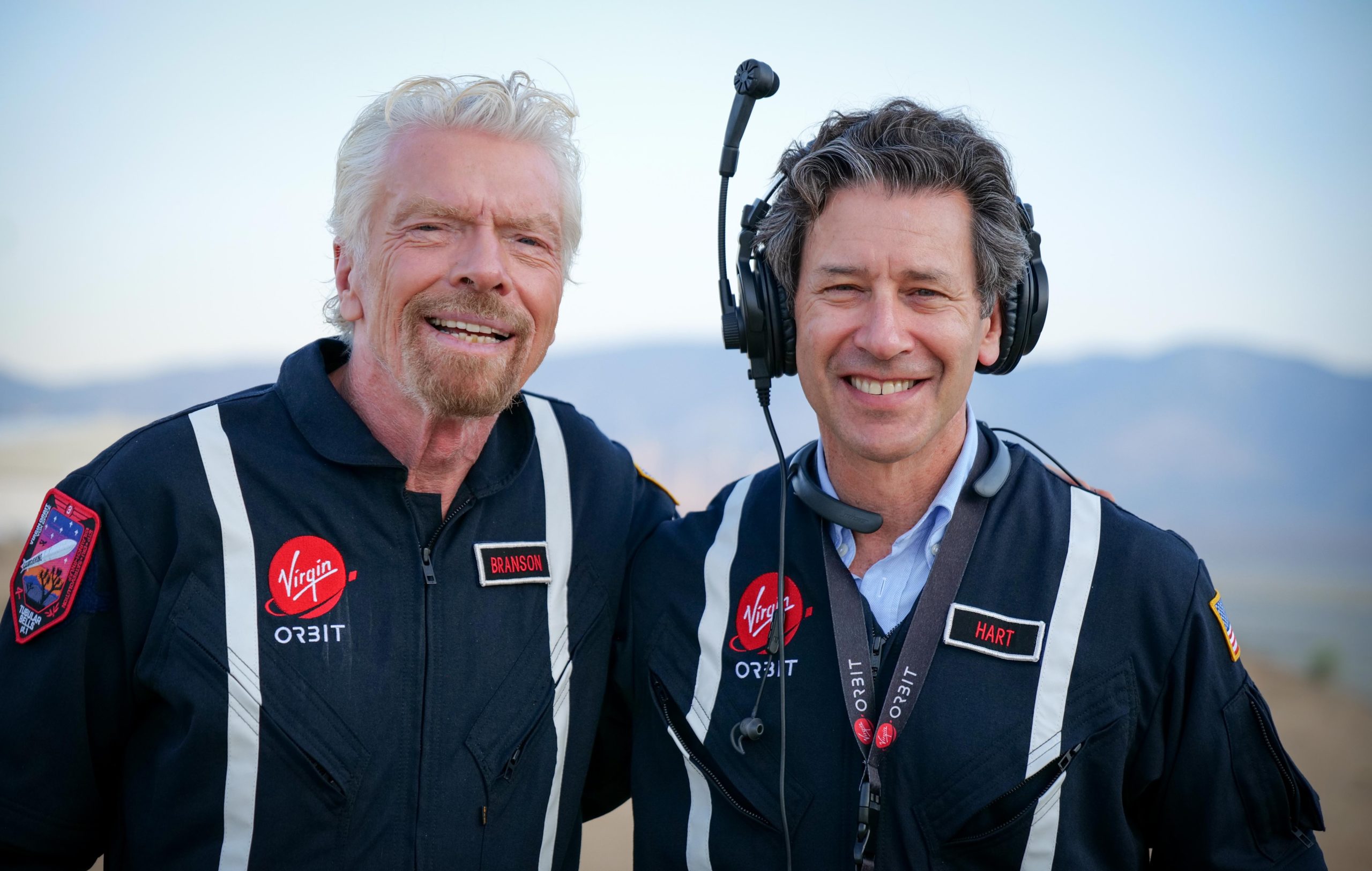 2ae93c32-784a-44b4-b567-dfee2e5ed514 Richard Branson, with Virgin Orbit CEO Dan Hart