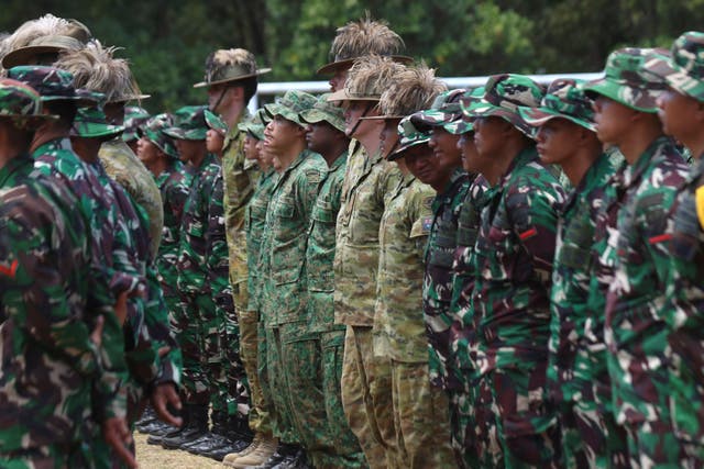 34ac5dd2cceb423183e1410def7b1de7 Indonesia US Military Drills