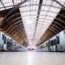 Empty platforms in Paddington station in London