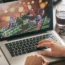 Online gambling concept