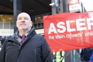 Train drivers’ union boss hits out over criticism of strike on eve of Eurovision
