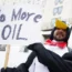 An anti-Shell protester