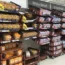 The bread aisle in a Tesco Extra store