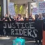 Deliveroo riders protest