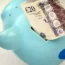 Money in a piggy bank