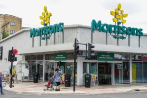 Morrisons posts sales rise but inflation ‘disappointingly and stubbornly high’