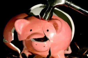 Squeezed households raid bank and building society accounts by record £4.6bn
