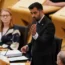 Humza Yousaf in Holyrood