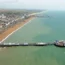 An aerial view of Brighton
