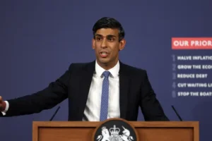 Sunak says inflation not falling as rapidly as he would like