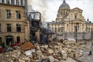 Third person dies after explosion and collapse of Paris building in June