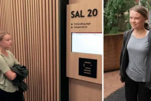 Greta Thunberg dodges jail despite being found guilty of disobeying cops after blocking an oil depot in Sweden