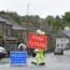 Road closure signage