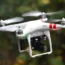 A drone in flight