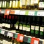 Alcohol on the shelf