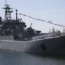The Olenegorsky Gornyak warship moored at a harbour of Novorossiysk, Russia, on July 30