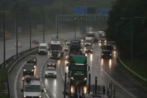 Man arrested after boy, 12, killed by car in hit-and-run on M62 in West Yorkshire