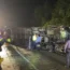 Bus crash scene