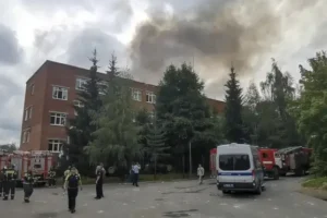 Moscow factory explosion injures dozens as new drone attacks blamed on Ukraine