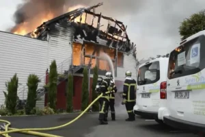 Fire at French holiday home for adults with disabilities leaves 11 dead
