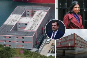 Government to hire more migrant barges despite growing backlash against Legionella-hit Bibby Stockholm