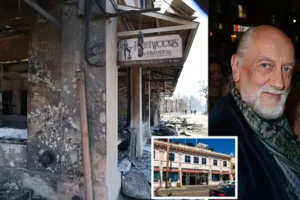 Heartbroken Mick Fleetwood’s restaurant destroyed in ‘catastrophic’ wildfires as he pledges to be advocate for Hawaii