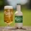 A Carlsberg fibre beer bottle