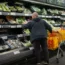 Shoppers in a supermarket