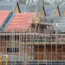Houses under construction