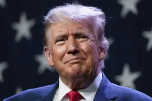 Former president Donald Trump’s bond set at 200,000 dollars in Georgia case