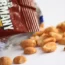 A bag of KP dry roasted nuts