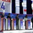 Republican presidential candidates on stage
