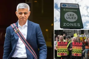 Sadiq Khan denies Ulez is a cash grab as it expands to cover all of London and furious protesters descend on No10