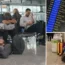 Passengers have been stranded in airports over the air traffic control meltdown.