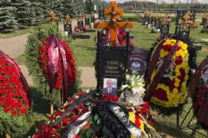Wagner mercenary group’s second-in-command Utkin buried in quiet Moscow ceremony