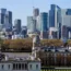 A view of Greenwich Park, London, looking back towards Queen’s House